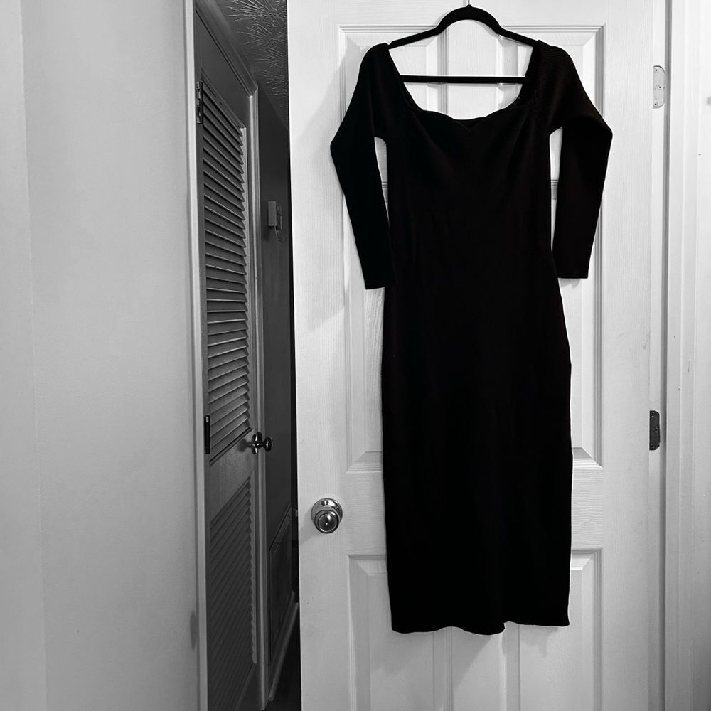 Milly Sweater Dress Off Shoulder Size XL